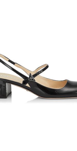 prada 45|Shop Prada 45MM Leather Slingback Pumps .